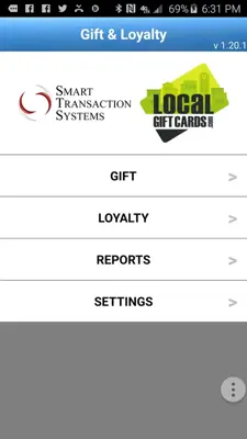 Gift & Loyalty android App screenshot 0